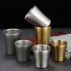 Water Tumblers 304Stainless Steel 2 Colors Double Wall Stackable Suitable for Home Camping Office Party Drinking Use