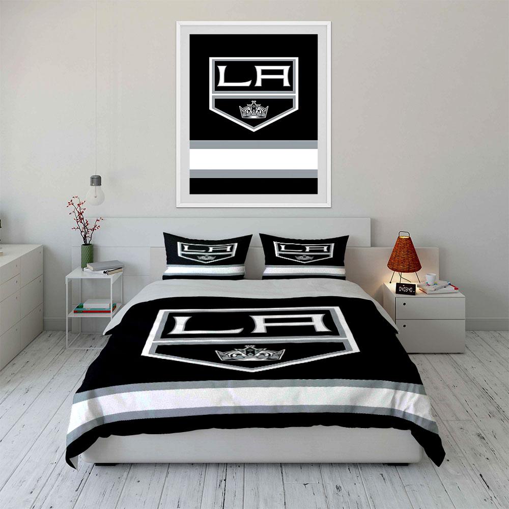 Black and Silver Crown Logo Bedding Set Print Bedding Set Duvet Cover Pillowcases (1* Duvet Cover 2* Pillowcases Do Not Include Comforter)