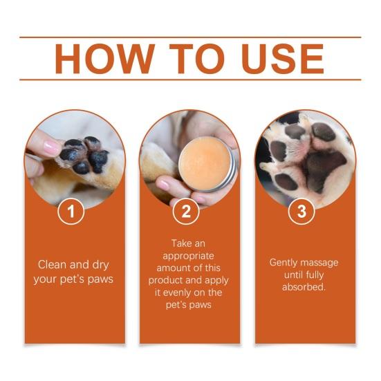 Бальзам для собачьих лапок Увлажнитель для носов и лапок кошек Крем для ухода за лапками Ремонт