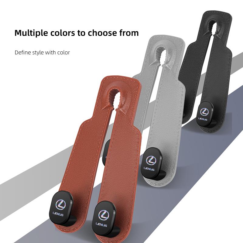 HZN3 Car Seat Backrest Hook Storage Tools Accessories For Lexus RX300 IS200 IS250 ES350 Ct200h UX250h NX300h RX350 ES300h RX400h NX