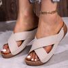 Women's Sandals Casual Summer Sandals Shoes Woman Wedges Slippers Women Heels Sandals For Heeled Shoes Summer Footwear Sandalias