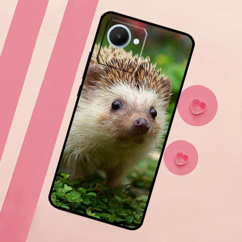 Милый Ёжик Для Realme 15 10 11 12 13 14 Pro Plus C65 C67 C75 C63 C61 C55 C51 C53 C35 GT6 GT7 Pro Чехол