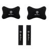 OUVKF1 Car Seat Belt Protect Shoulder Pad Cover Headrest Neck Pillow for Alfa Romeo 4C 159 Spider Giulia Giulietta 156 Tonale Mito 147