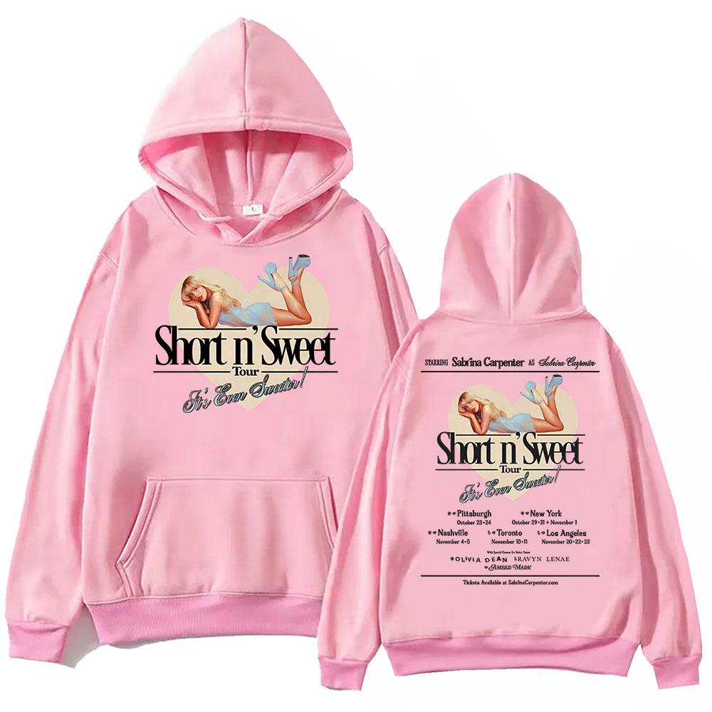 Худи для тура Сабрины Карпентер, унисекс, пуловеры в стиле харадзюку, худи с длинными рукавами, подарок для фанатов