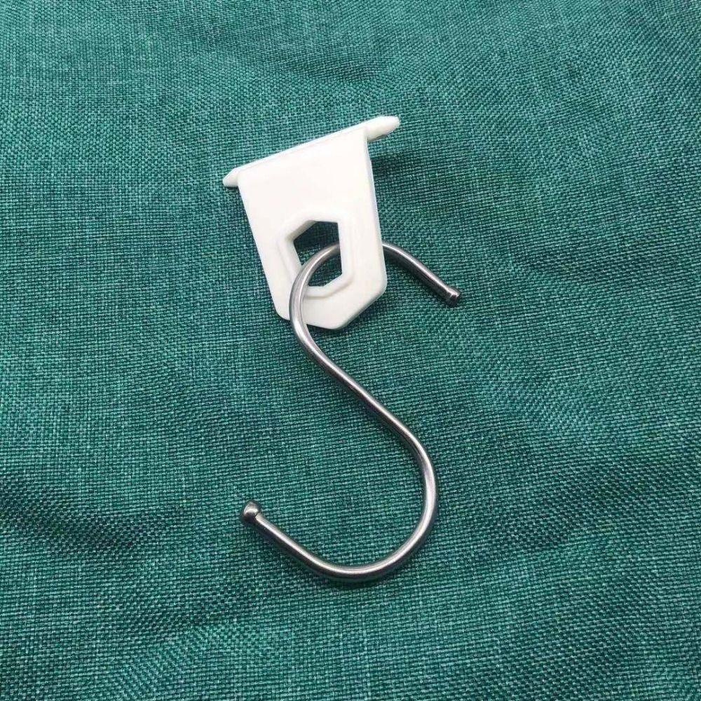 8 шт. S-образные крючки для навеса для кемпинга черного/белого/серого цвета, портативные крючки для навеса для кемпинга, для кемпинговых вечеринок