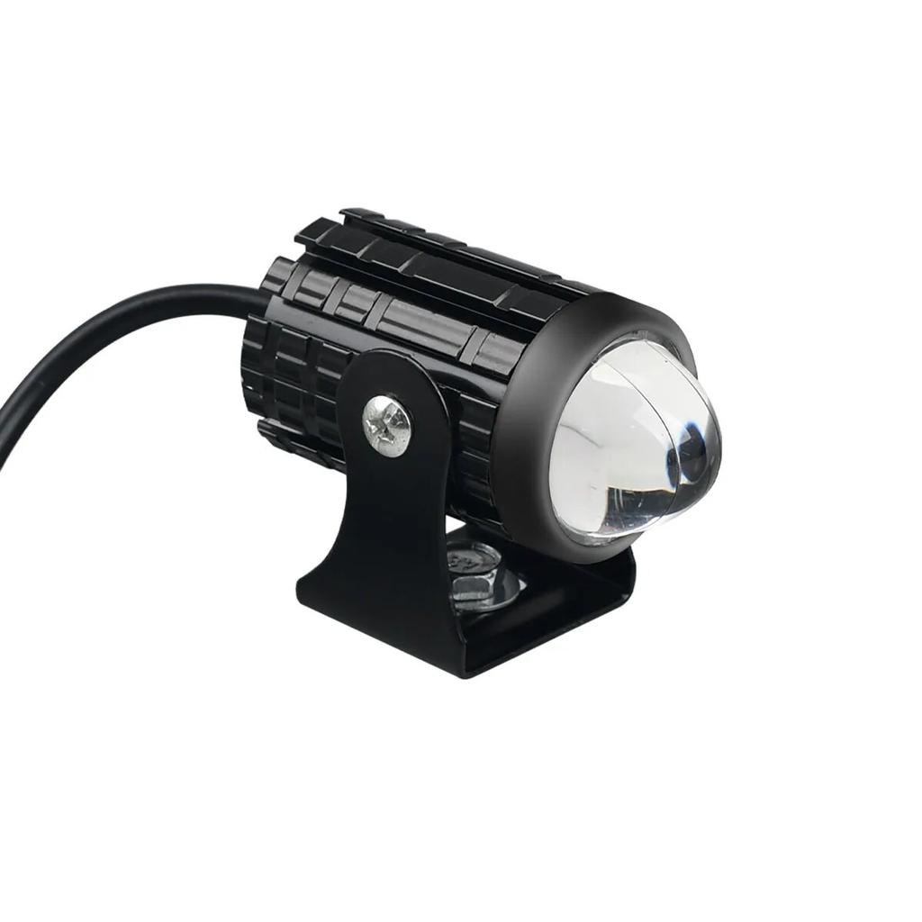 Mini Driving Light LED Projector Lens Motorcycle Headlight ATV Scooter for Auxiliary Spotlight Lamp 1pcs Mini Driving Light