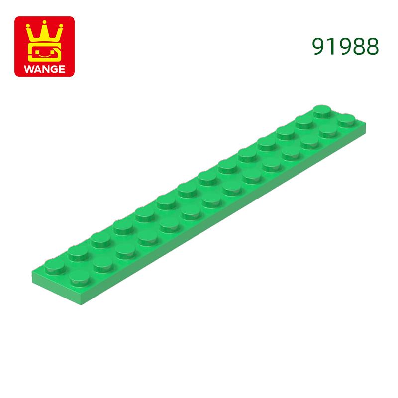 Нетоксичный 25 шт./лот 91988 Пластина 2x14 Строительные блоки Moc Цветные Аксессуары Совместимые с Brick DIY Строительные Игрушки