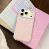 Ins ветер контрастный цвет горошек Apple 17 чехол для мобильного телефона iphone16pro противоударный 15 макарон 14 мягкий чехол 13 применим