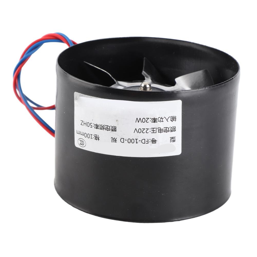 Канальный вентилятор металлический высокоскоростной тихий круглый вытяжной вентилятор для кухни подвала