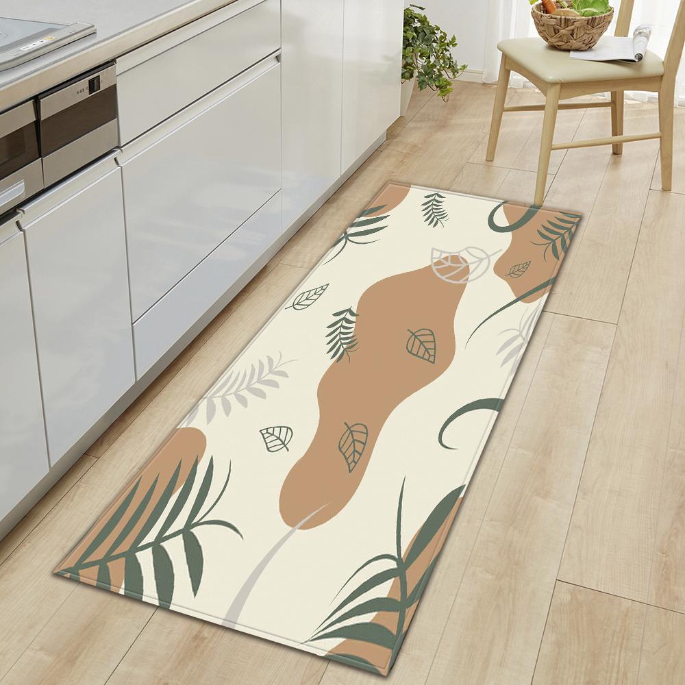 Коврик для входной двери, кухонный коврик, пол для спальни, гостиной, нескользящий напольный коврик, коврик для коридора, ванной комнаты, ковер