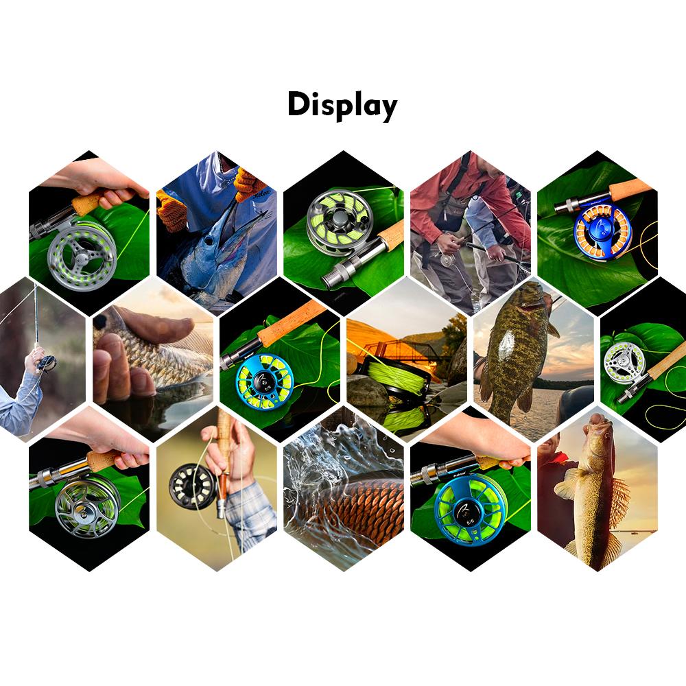 Цельнометаллическая катушка для нахлыста, катушка из алюминиевого сплава с ЧПУ, 3/4, 5/6, 7/8, рыболовная катушка для нахлыста