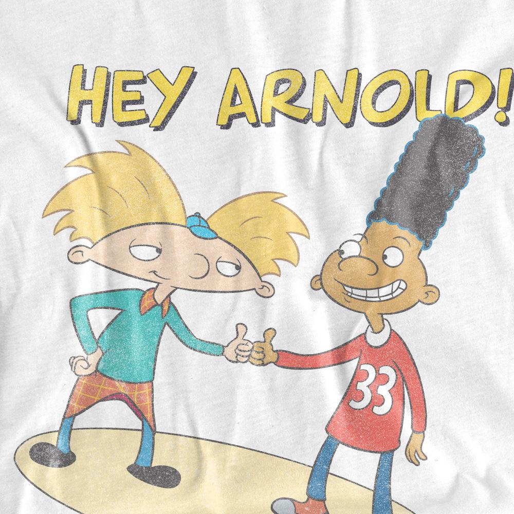 Hey Arnold! Unisex Adult Arnold & Gerald T-Shirt