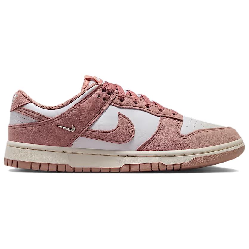 Nike Женские повседневные замшевые кроссовки Dunk Low с низким верхом IB4417-102