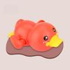 1 A swimming duckling with a smooth surface, exquisite details in the shape of the duck, and smooth swimming. It can be used in a family bathtub
