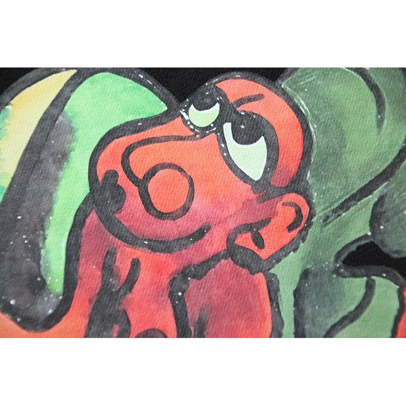 1216 Off-White 2025 Autumn and Winter New OW Monster Arrow Pattern Pullover Print Men's and Women's Hooded Sweatshirt