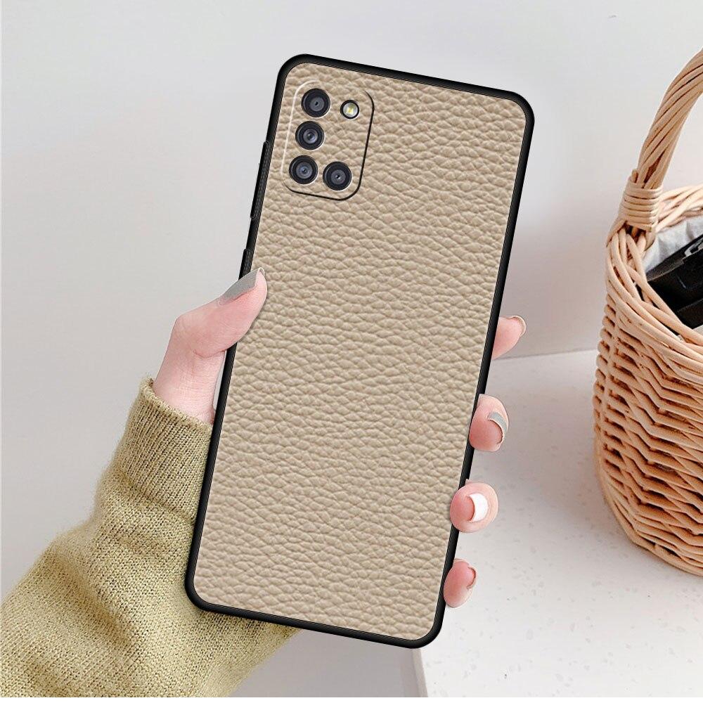 Оригинальный кожаный чехол для телефона с рисунком для Samsung Galaxy A21s A71 A12 A72 A41 A31 A02s A51 A52 A32 4G A22 A73 A03s A52s 5G A33