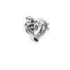 925 Sterling Silver Openwork Paw Print Infinity Charm Bead Fit New Bracelet Necklace Jewelry Gift For Women 