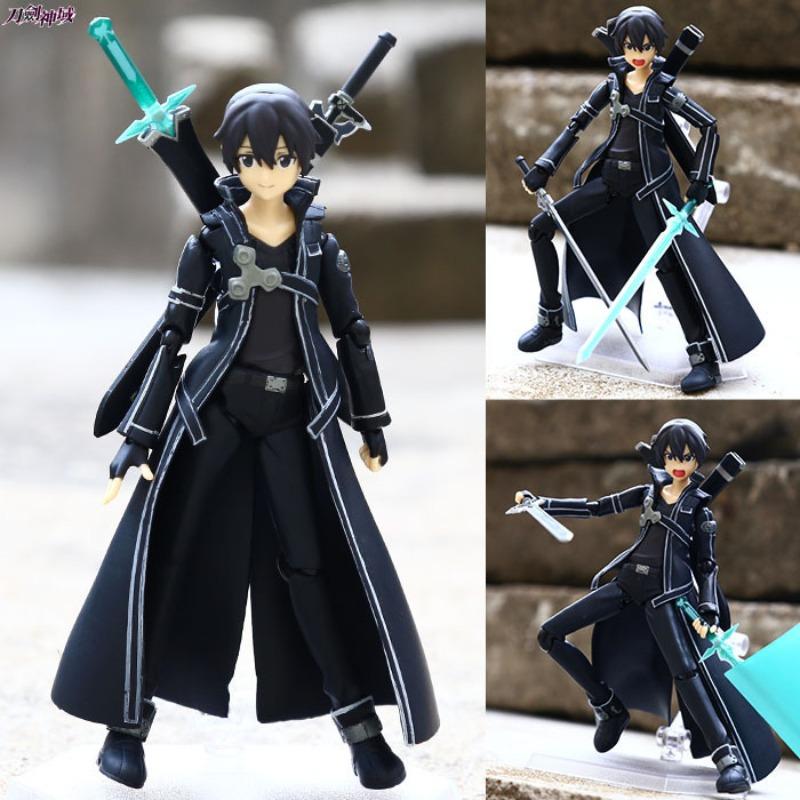 Аниме Фигурка Модель Sword Art Online Юки Асуна Киригая Кадзуто Кирито Стоящая Модель Кукла Настольное Украшение Коллекционные Игрушки Подарки
