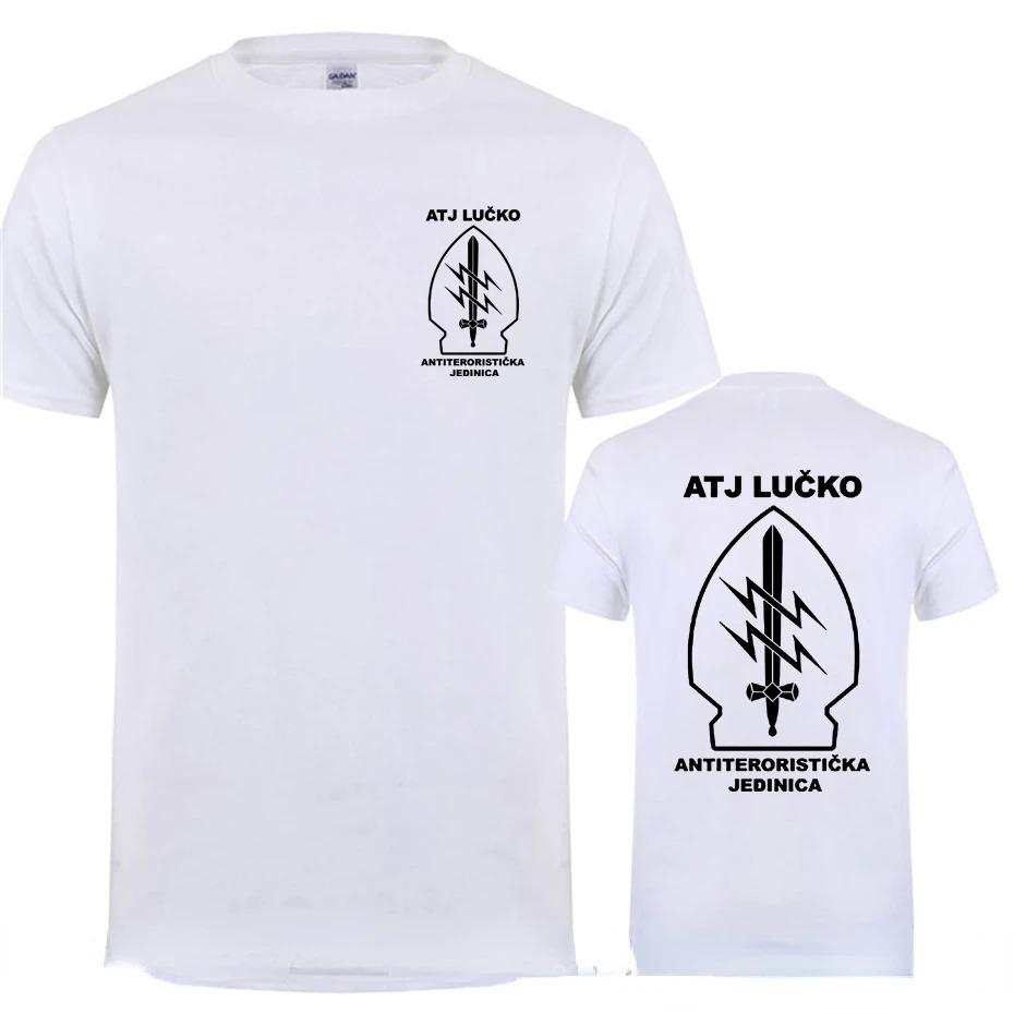 Croatian Counter Terrorism Special Unit Force Tshirt Man Men Short Sleeved Tops Tee Shirt Summer Casual Short Sleeve