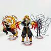 Аниме Demon Slayer мультипликационный персонаж прозрачная акриловая подставка кукла модель игрушки настольное украшение подарок
