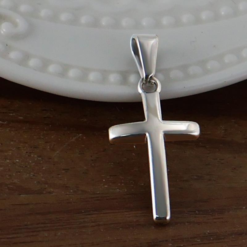 Yori 2Pcs Stainless Steel Key Heart Anchor Cross Pendant Vacuum Electroplating 18K Gold Color Preserving in Furnace