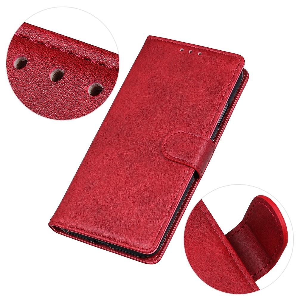 Wallet Case for Poco X8 Pro Max 5G - Leather/PU, Red
