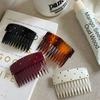 Изысканный гребень-зажим для волос с густыми зубьями-бриллиантами, модный универсальный гребень для краев, зажим для сортировки выбивающихся волос, женская заколка для челки
