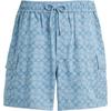 Ss25 Drawstring Classic Logo Outdoor Casual Shorts Men Shorts Light-Blue CAX41-LBL