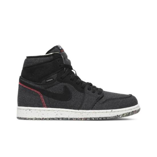 Кроссовки Air Jordan 1 High Zoom Crater Retro Темно-серый CW2414-001