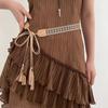 Hand Woven Bohemian Belt Waist Strap Women Waist Chain Vintage Ethnic Style Belt Girl