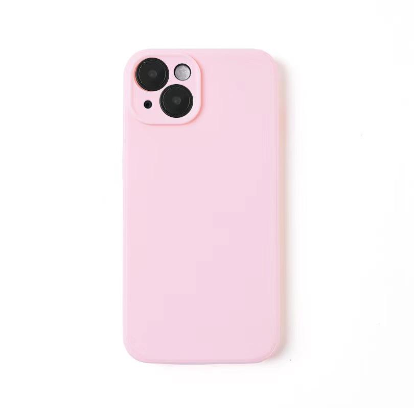 Жидкий силиконовый чехол для iPhone 11 12 13 14 15 16 Plus 16 Pro Max 13 Mini Soft Candy Cover Fundas