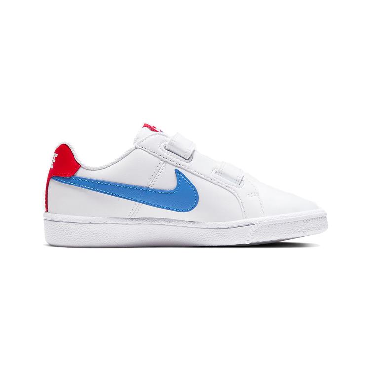 Nike Удобные низкие кеды для скейтборда Бело-синие Детские 833536-109