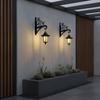 Waterproof Solar Plastic Hanging Bracket Metal Animal Decor Wall Mount Hanging Holder  Courtyard