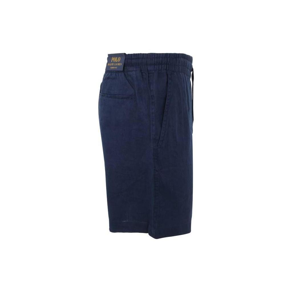 Polo Ralph Lauren logo-embroidered linen deck shorts 710901802-001