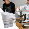 Силиконовая воронка для муки Складная Пищевой силикон Удобный pourer Можно мыть в посудомоечной машине 5-квартовый Насадка-воронка для миксера для сахара и какао