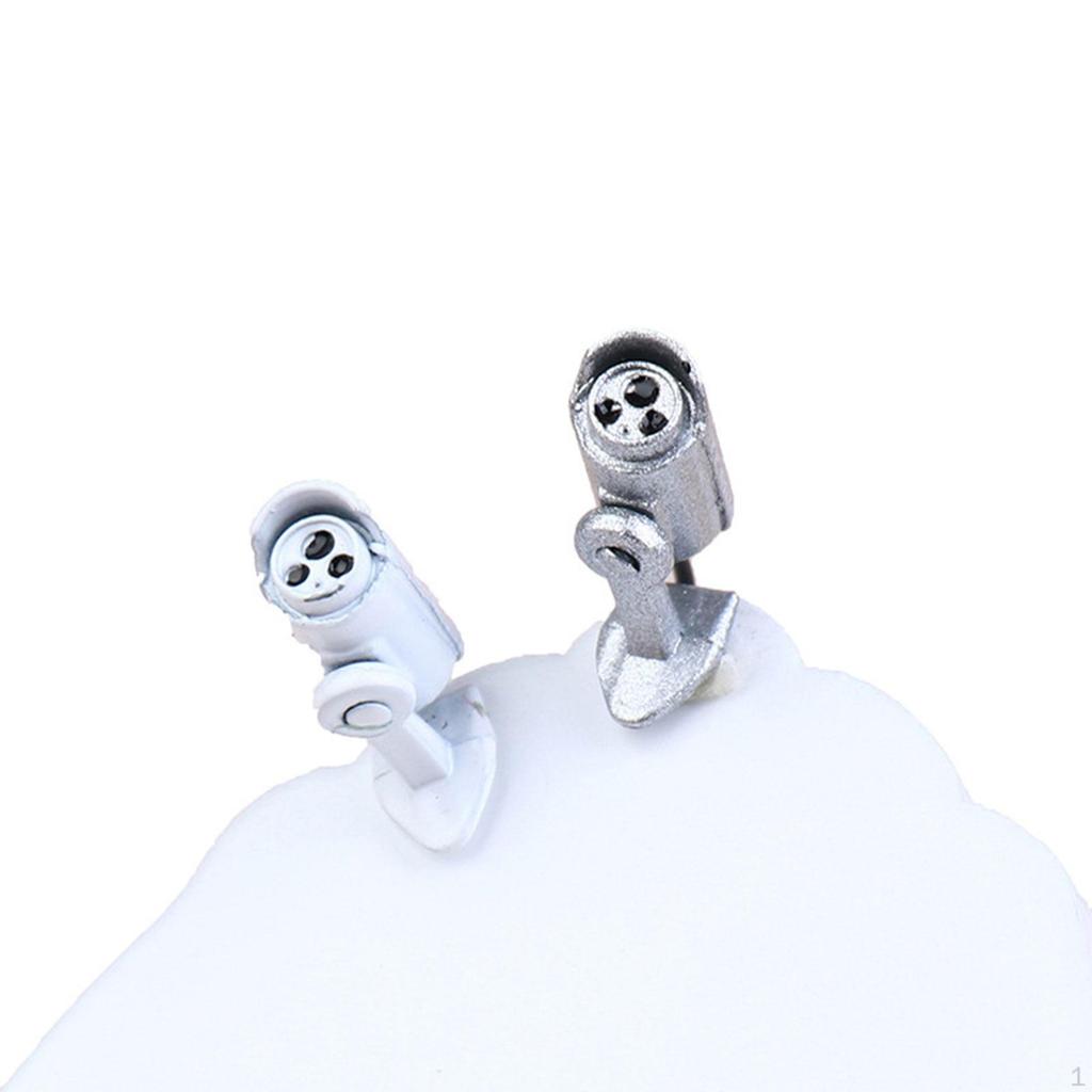 1/12 Scale Dollhouse Security Camera Miniature Realistic Life Scenes Prop Webcam for