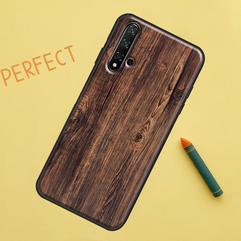 Текстура дуба для чехла Huawei Nova 5T 9 10 SE 7i 8i 11i 12i Y60 Y61 Y70 Y72 Y73 Y90 Y91 P20 P30 P40 Lite