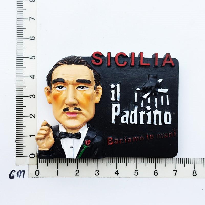 Италия Милан Магнит на холодильник Сувениры Венеция Рим Пиза Флоренция Магнитные магниты Смоляные наклейки на холодильник Украшения для дома Подарки