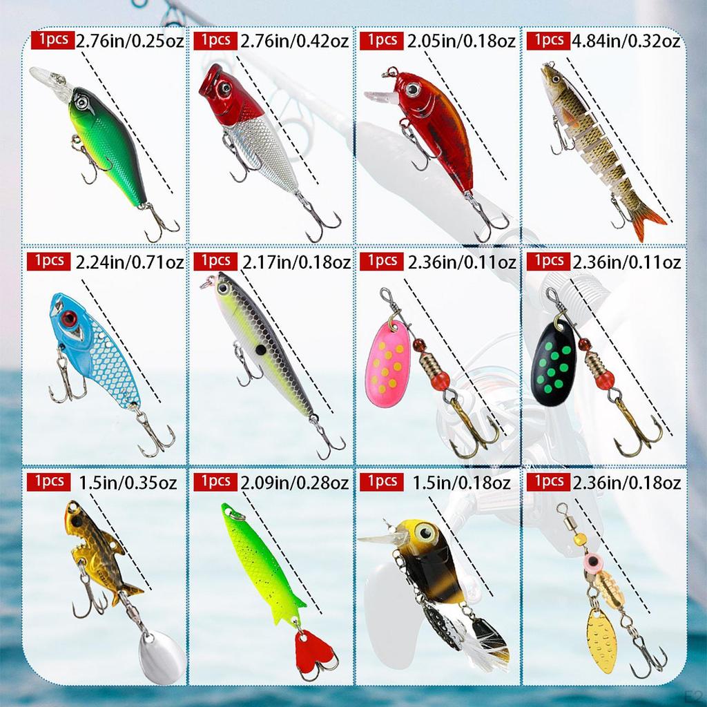 12 штук приманок для ловли окуня Swimbaits, имитация крючка