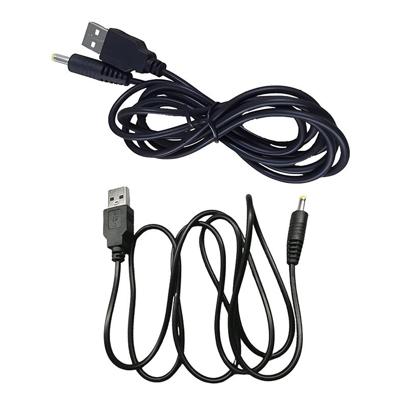 5 В USB-кабель для зарядки PSP 1000 2000 3000, кабель для зарядки Dc4.0, разъем для порта, кабель для зарядки, черный шнур