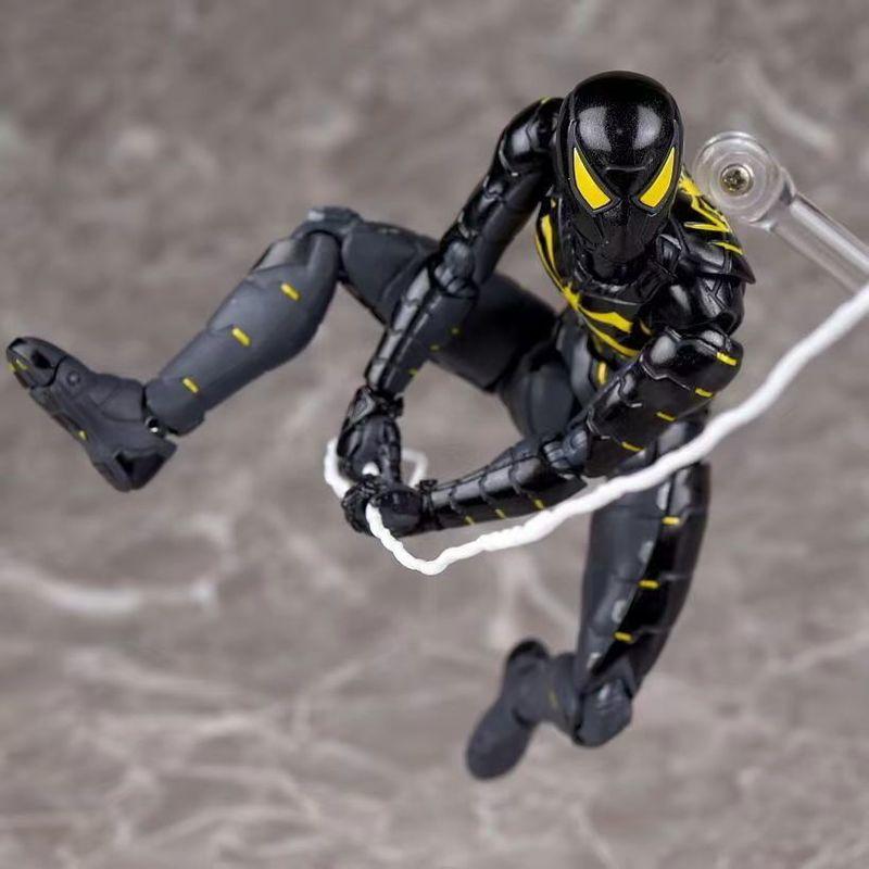 Marvel 15 см SHF Костюм Анти-Осьминог Человек-Паук Сочлененные Фигурки Модель Настольное Украшение Модные Игрушки Подарки Коллекционные