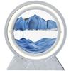 Sandscape Движущаяся песочная картина Зыбучие пески Настольная лампа Жидкие песочные часы Динамичная картина из текучего песка Ночник Домашний декор