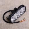2Pcs 9-30V 10W 8LED Work Light Bar Spotlight Headlight Universal For Car Truck Motorcycle Boat Off-road SUV ATV UTV