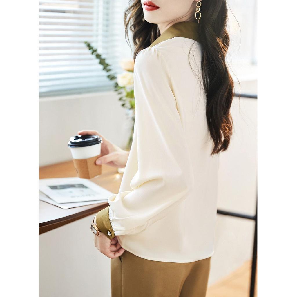 Новая женская рубашка с пряжкой в китайском стиле, простая и элегантная, удобная женская рубашка на весну и осень