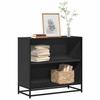 VidaXL Bookcase Black 80.5x35x76 Cm Engineered Wood, Bookcase, Room Divider, Divider, Cabinet of 849104