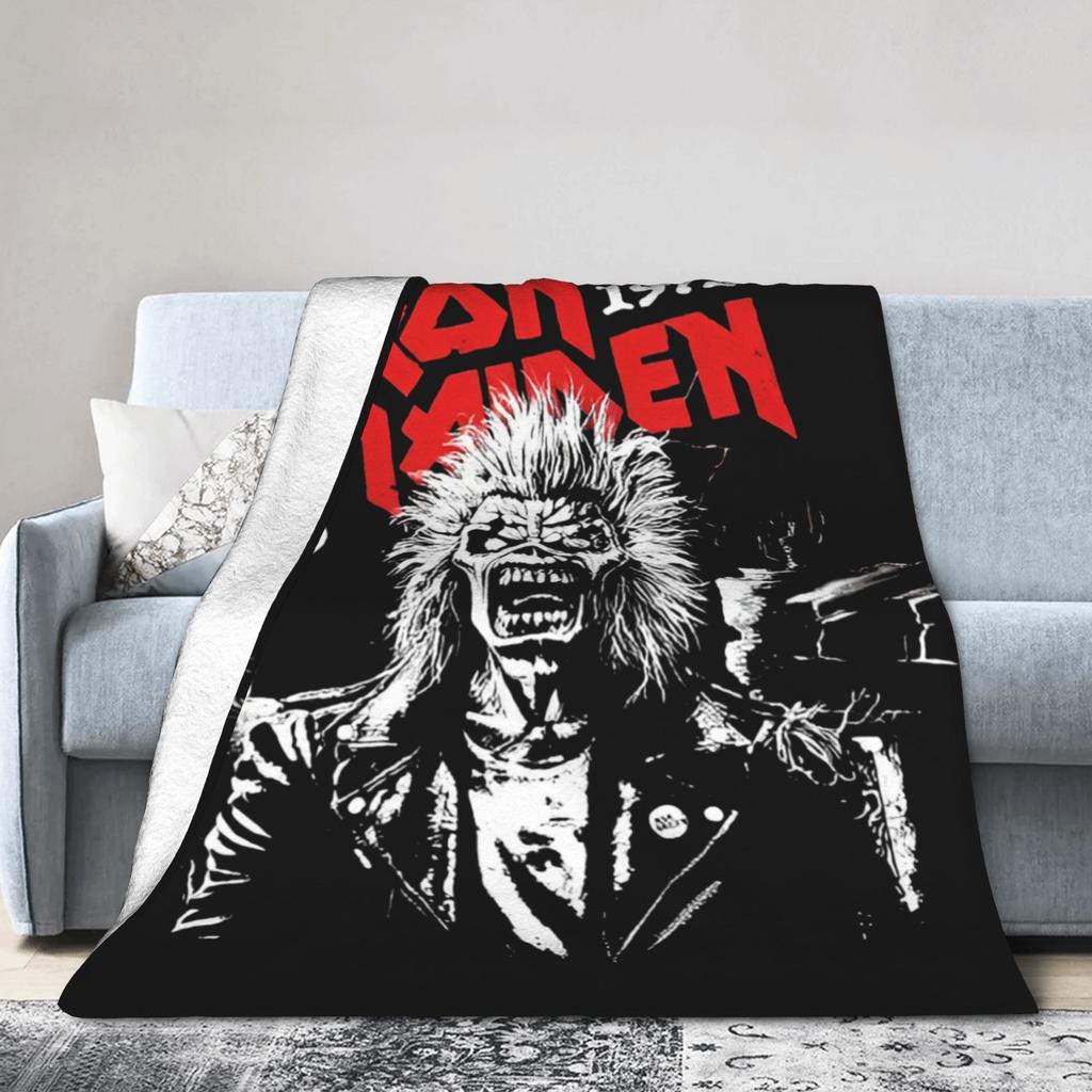 Плед для дивана Iron Maiden Tour 2025, том I Мягкий пушистый плюшевый плед Разные размеры Покрывала для всех сезонов