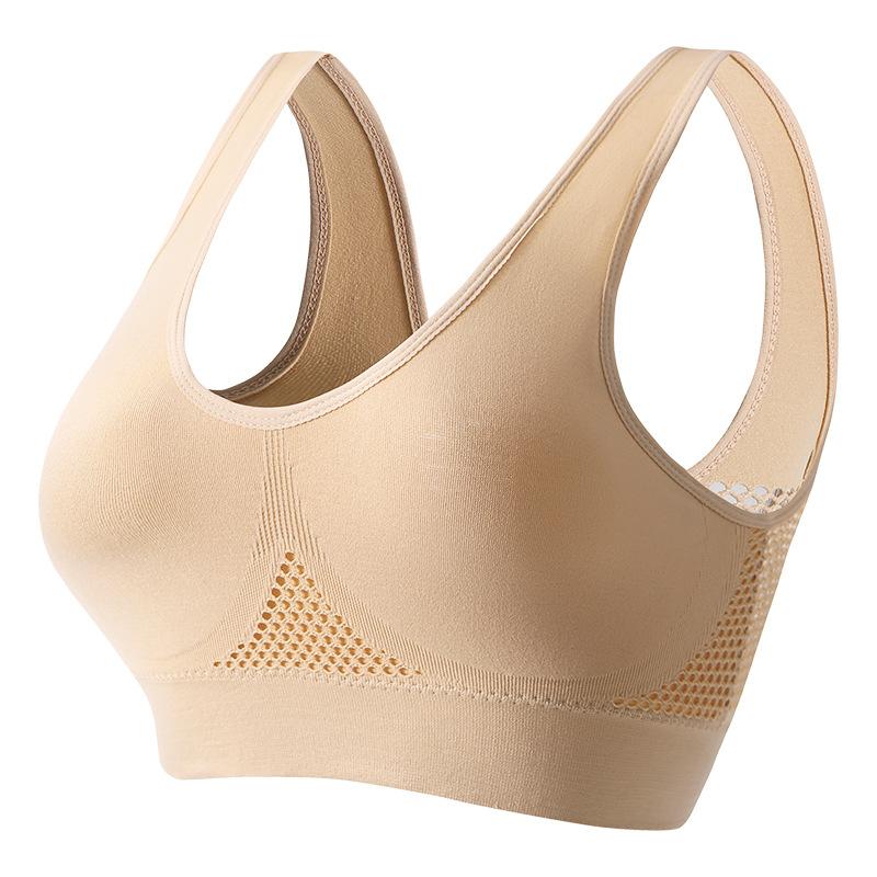 Beautiful Back Sports Bra Shockproof Running Fitness Anti-sagging Upper Collection Soft Support High-strength Women's Yoga Vest