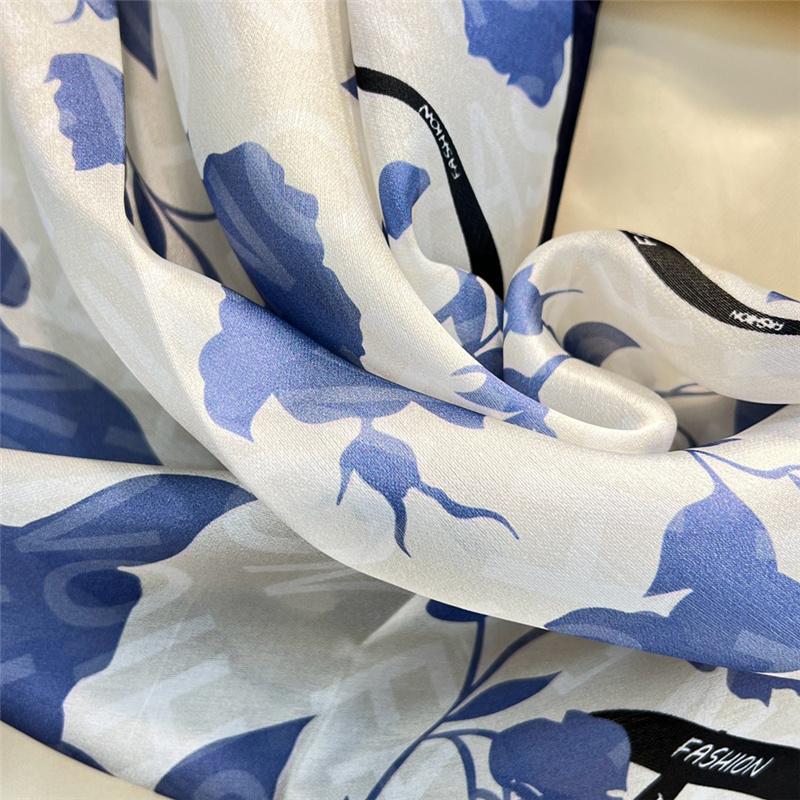180*65 см 100% шелковица шелкопряда шарф с принтом летний солнцезащитный тонкий платок пляжный шарф шейный платок