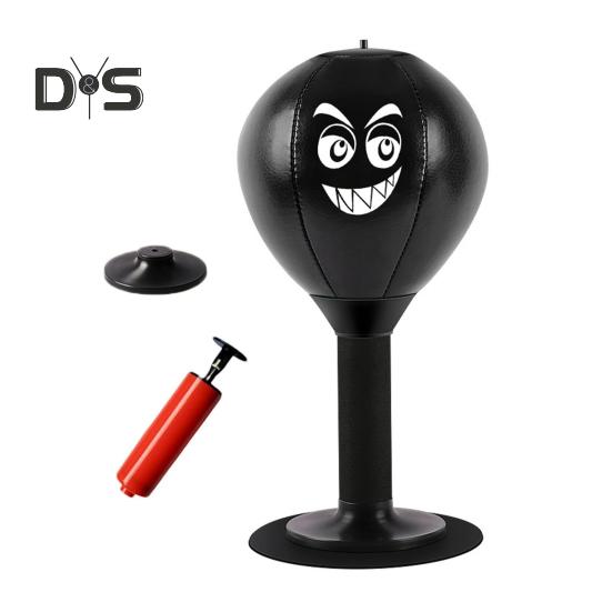 Desktop Punching Bag with Suction Cup Heavy Duty Stress Relief Boxing Speed Ball Kids Adults Reaction Speed Training Boxing Bag Home Office Desk Toy