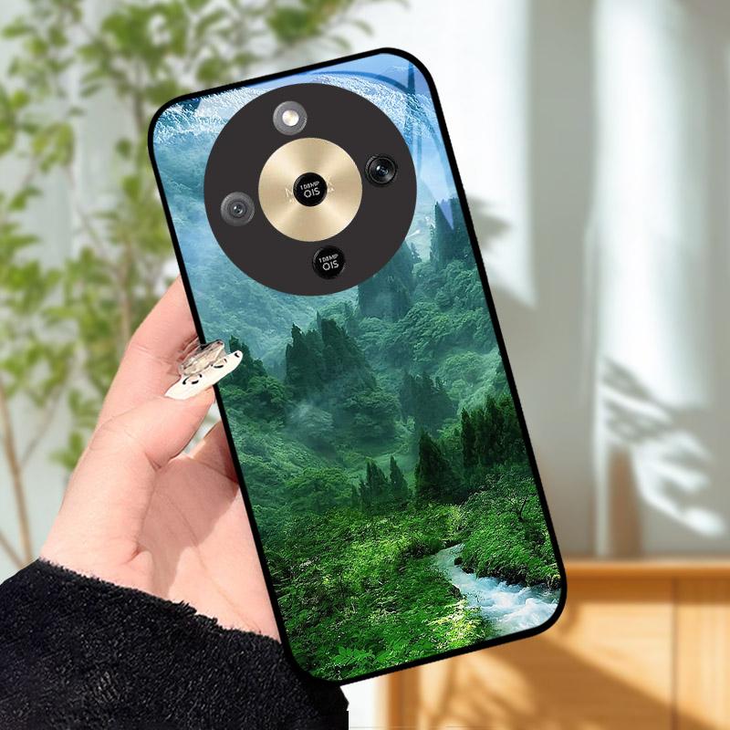 Чехол для Honor X9d MTN-NX1, стильный, с рисунком, из закаленного стекла, для Honor X9d HonorX9d 5G